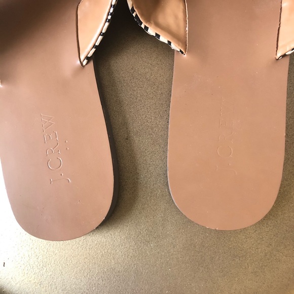 J CREW | SEASIDE RAFFIA WOVEN FLAT SANDAL. 10.NEW - Picture 6 of 8